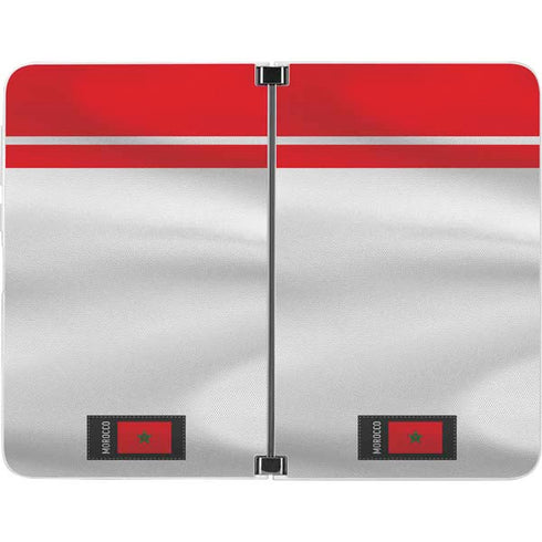 Morocco Soccer Flag Surface Duo Skin